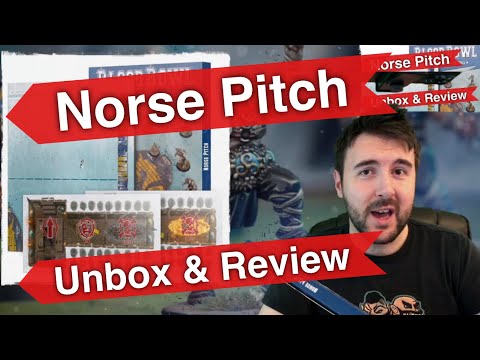 Norse Pitch Unbox & Review - Blood Bowl (Bonehead Podcast)