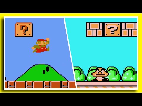Super Mario Bros. 1 Remade in Super Mario Bros. 3!