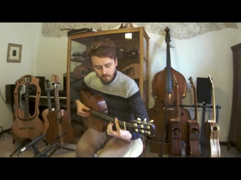 an original Mario Maccaferri from 1924 played by Will McNicol