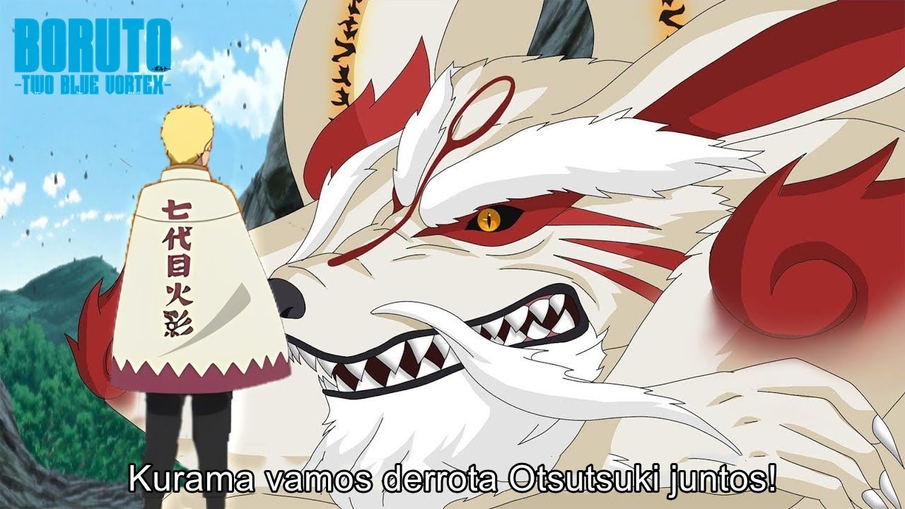 Naruto reencontra Nova Kurama para Derrotar Otsutsuki Perdido - Boruto Two Vortex Parte 3