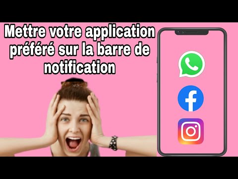 [en Wolof] Comment mettre votre application préféré sur ta barre de notification de votre téléphone.