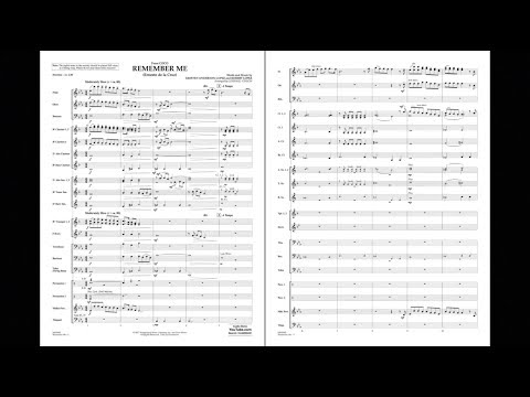 Remember Me (from Coco) arranged by Johnnie Vinson