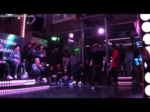 SuperKillers(w) vs Omega force crew | 4-Quarter final | International Bboy Games KOR 2011
