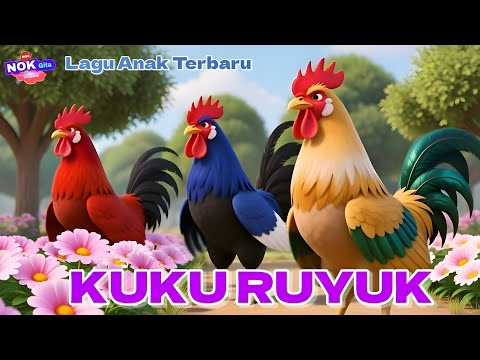 LAGU ANAK 🇮🇩 KUKURUYUK | ROOSTER ANIMATION | OLD MAC DONALD