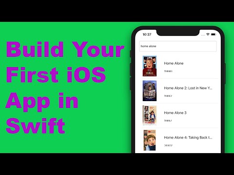 Swift Tutorial Create Your First iOS App in Swift Xcode 11 Movie Search App | Under 30 Minutes