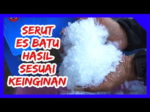 LUAR BIASA ....!!! MESIN SERUT ES - COCOK UNTUK JUALAN MINUMAN ATAU PENGAWETAN MAKANAN