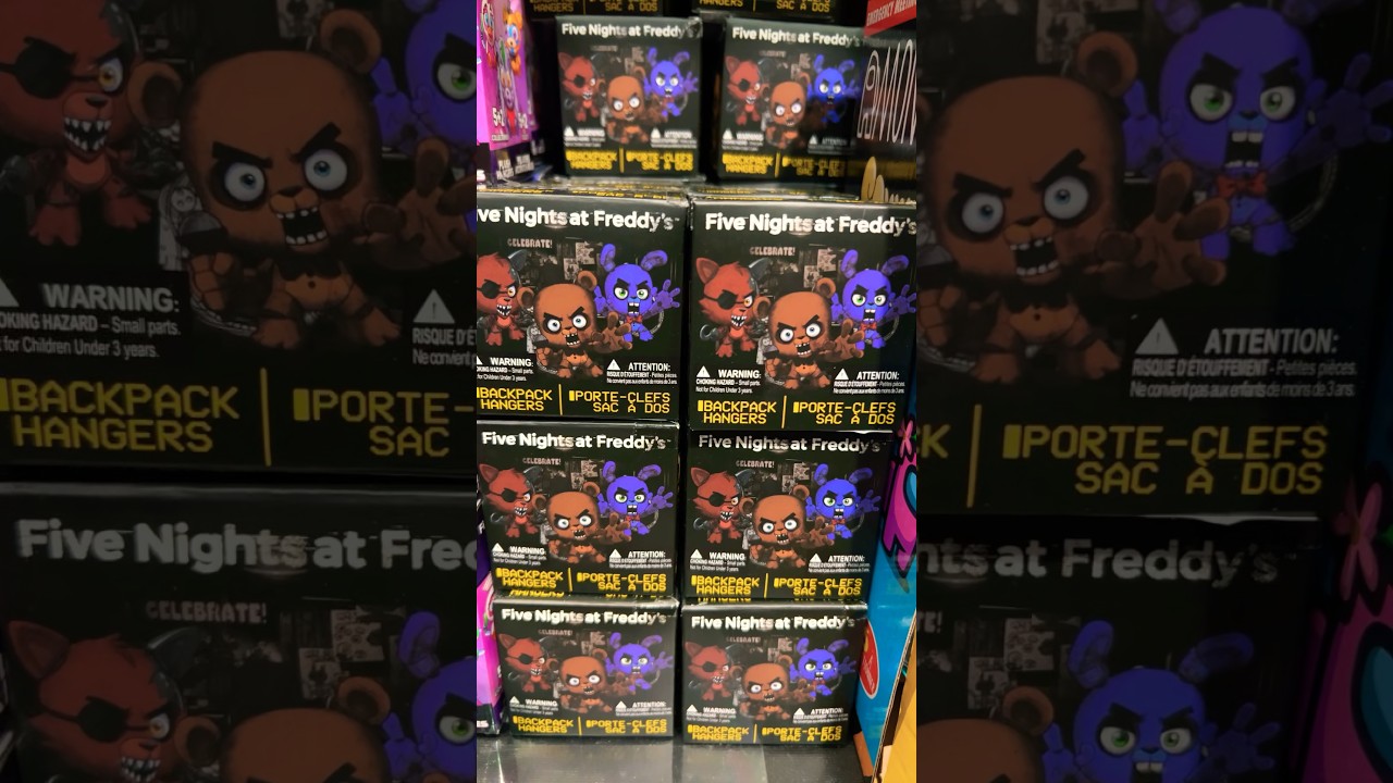 FRIDAY NIGHT AT FREDDY’S BACKPACK HANGERS #shorts #trending #viral