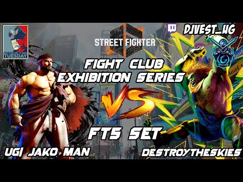 Street Fighter 6 Fight Club Exhibition Series - UG| Jako Man VS DestroyTheSkies FT5 Set