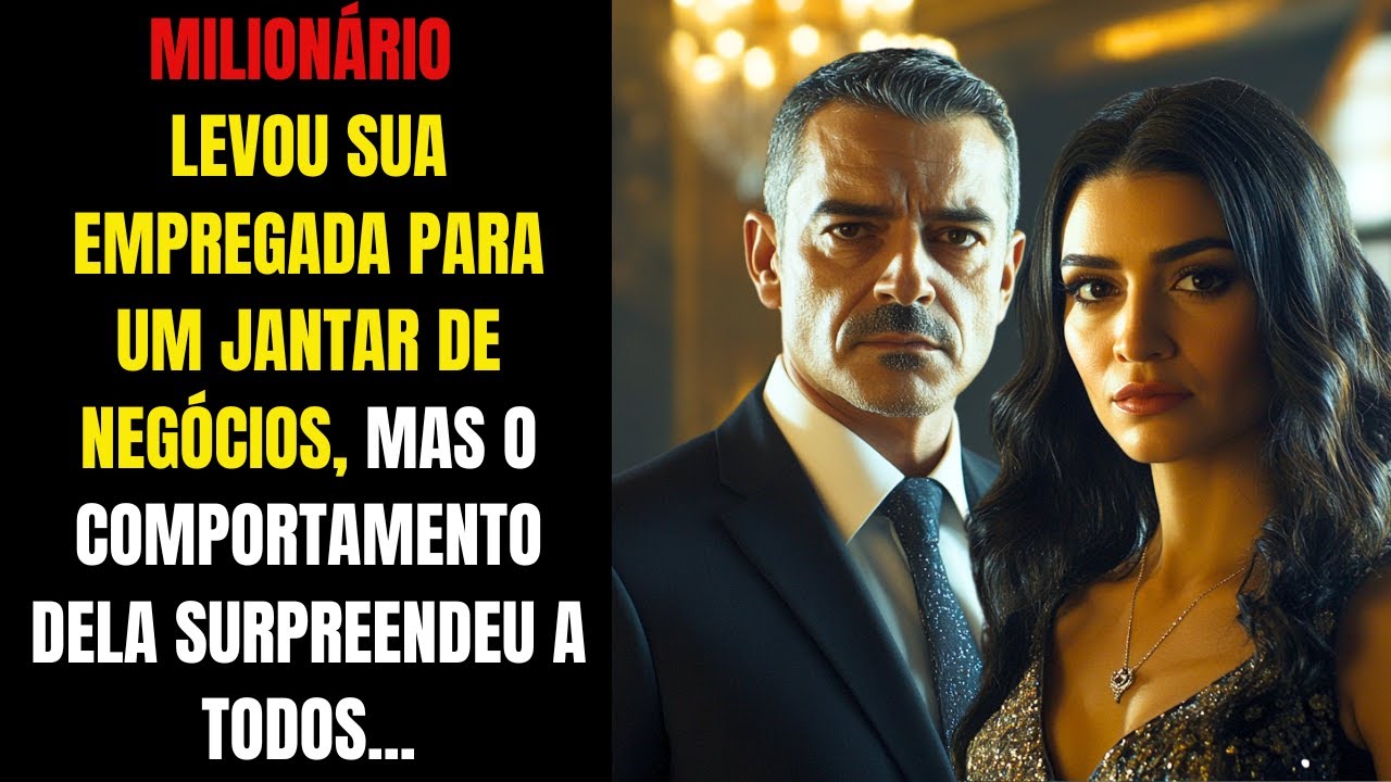 Milionário Levou Sua Empregada Para Um Jantar De Negócios, Mas Seu Comportamento Surpreendeu A Todos