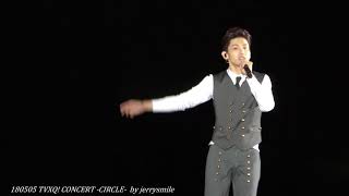 [4K] 180505 TVXQ! CONCERT -CIRCLE- / 믿어요 (Mideoyo) changmin Focus
