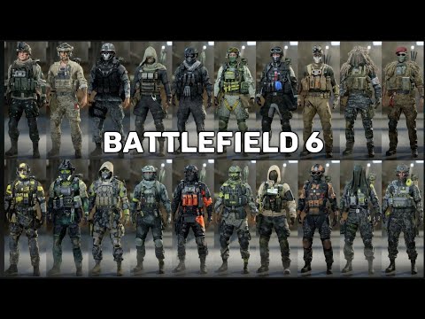 Battlefield 6 Season 1 Battle Pass And Upcoming Bundles Skins & Weapons..