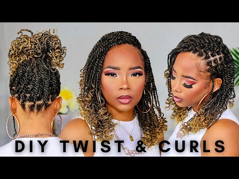 OMG!!! Classic Rope Twist Using Marley Hair | Karrill...