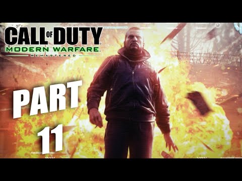 Call of Duty Modern Warfare Walkthrough Gameplay Part 11 Campaign Remastered