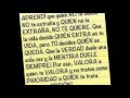 Yahir - Fue Ella, Fui Yo lyrics 