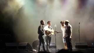 Mumford and Sons -  Reminder (live and acoustic at Olympic Park 07/06/2013)