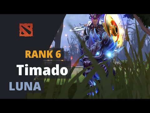 Timado (Rank 6) plays Luna Dota 2 Full Game