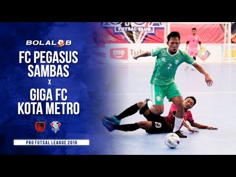 Tahan Imbang! FC Pegasus Sambas (2) x (2) Giga FC Kota Metro - Pro Futsal League 2019