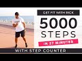 5000 Steps at home | FAST Walking Workout | Daily Workout At Home