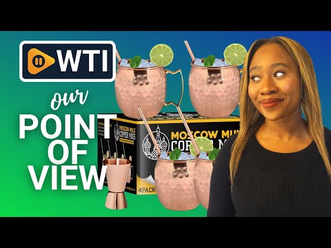 Gold Armour Moscow Mule Mugs - Set of 4 - WTI product video review