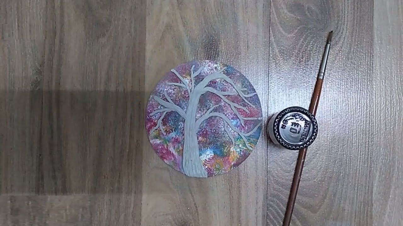 Balloon Pour Painting | Balloon splatter painting Tutorial