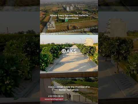 Evening walks, kids’ laughter, and peaceful vibes—feel truly safe at Mansha Oaks 🏡✨🌙