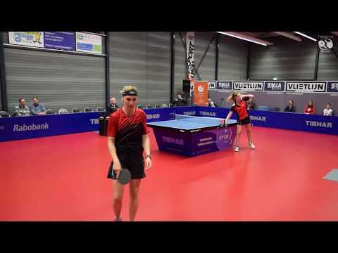 Yana Timina - Melanie Bierdrager | Kwartfinale Dames Masters 2017