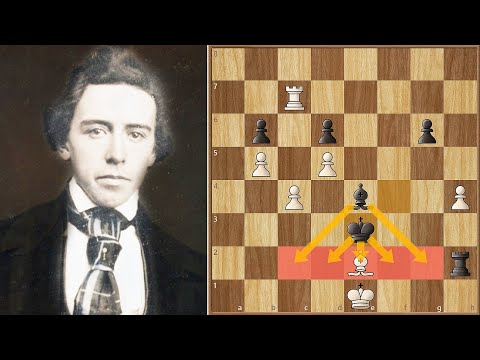 Nothing Can Hurt This Man! || Harrwitz vs Morphy (1858) Game 5