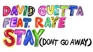 David Guetta & Raye - Stay, Don't Go Away video