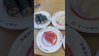 【かっぱ寿司】🍣好きなネタを啜る 🍣 #かっぱ寿司#Japanesefood#静岡グルメ#寿司
