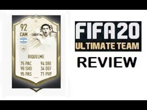 NEW PRIME ICON MOMENTS 92 RATED ICON RIQUELME PLAYER REVIEW