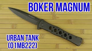 Boker Magnum Urban Tank (01MB222) - відео 3