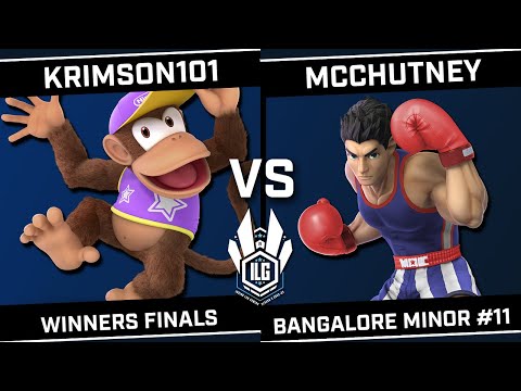 Krimson101 (Diddy Kong) vs McChutney (Little Mac) - ILG Bangalore Minor #11 - Winners Finals