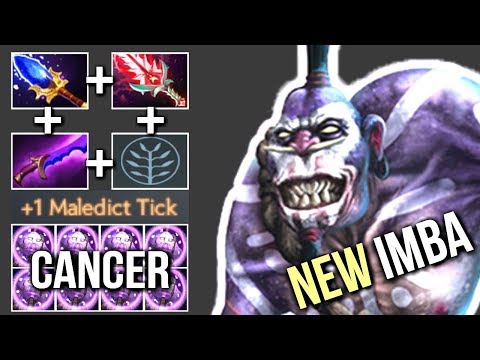 New Style Witch Doctor Mid Solo vs Team Carry New Imba Talent Epic Gameplay by Qupe 7.07 Dota 2
