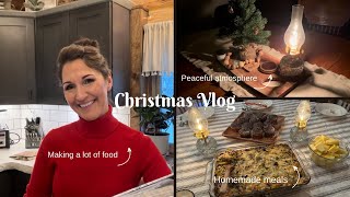 Cozy Christmas In Alaska // Snow // Lots Of  Homemade Food // Log Cabin Living // Sourdough Recipes