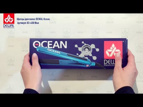 Миниатюра изображения товара Выпрямитель для волос Dewal Ocean / 03-400  (синий)