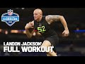 Landon Jackson S 2025 NFL Scouting Combine Workout