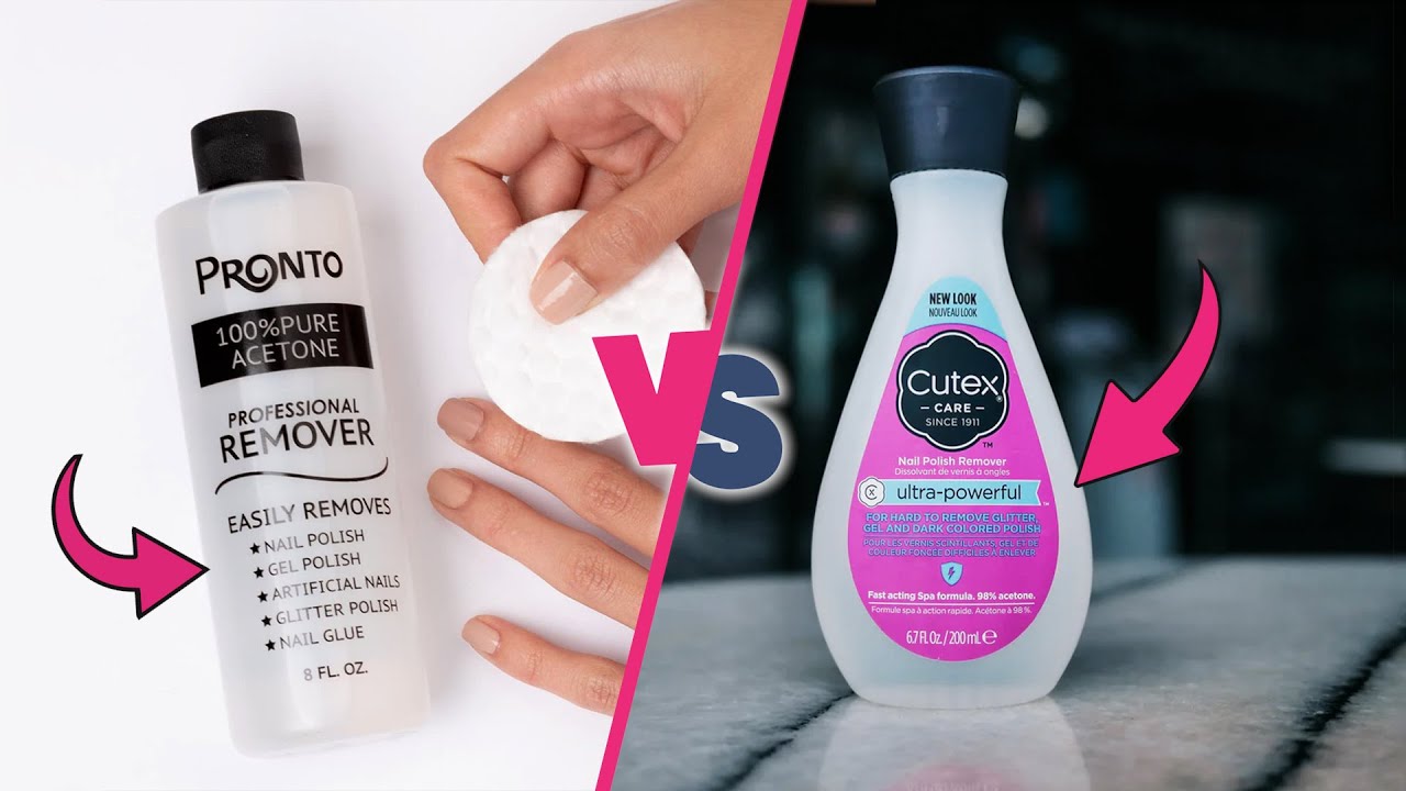 Acetone vs Nail Polish Remover: What's the Difference? [2025]