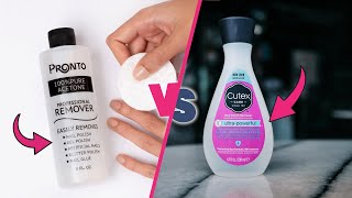 Acetone vs Nail Polish Remover: What's the Difference [2025]