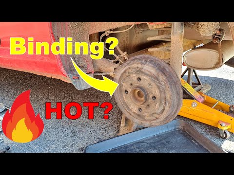 ❓What Causes Rear Drum Brakes to Bind❓ 4 Causes.