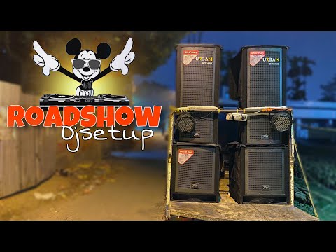 RoadShow Djsetup 😍👌🏻|| URBAN SOUND ||#vlog @Urbansound26