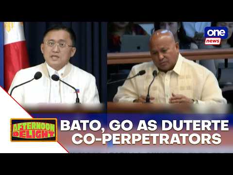Lacson: Senate majority to discuss Bato, Go issue with ICC | Afternoon Delight
