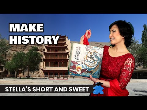 Dunhuang Pearl on the Silk Road Board Game - Stella's Short and Sweet