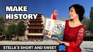 Dunhuang Pearl on the Silk Road Board Game - Stella's Short and Sweet