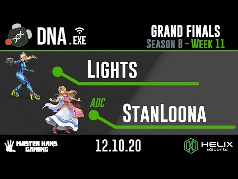 DNA.EXE S8:W11 - Lights (Zero Suit, Cloud) Vs ADC |  StanLoona (Rosalina, Zelda) - Grand Finals