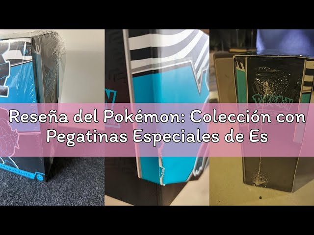 Vídeo relacionado con Pokémon: Colección con Pegatinas Especiales de Escarlata y Púrpura-Llama Blanca: Gothitelle de JCC Pokémon (1 Carta holográfica de promoción y 3 Sobres de Mejora)