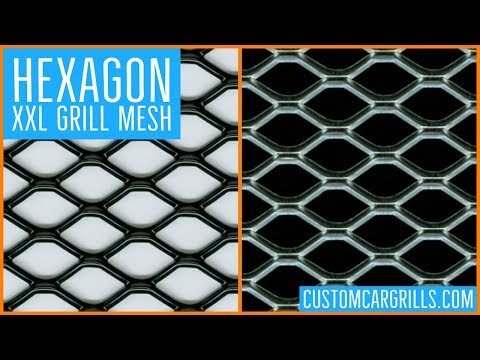 Hexagon XXL Universal Aluminum Grill Mesh - by customcargrills.com