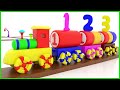 123 Train Numbers Number Song Number Names 1 To 10 Counting For Kids Learn To Count Video
