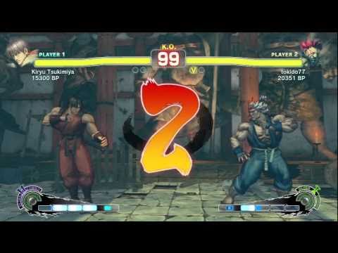 SSF4: Kiryu Tsukimiya (Guy) VS Tokido (Akuma)