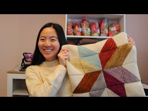 arieknits Ep. 90 - Stella Quilt Cushion is Back!