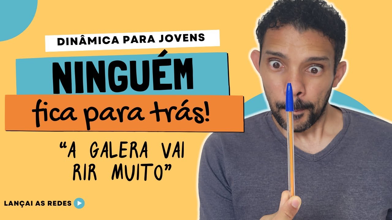 Dinâmicas para Jovens Católicos | Ninguém fica para trás